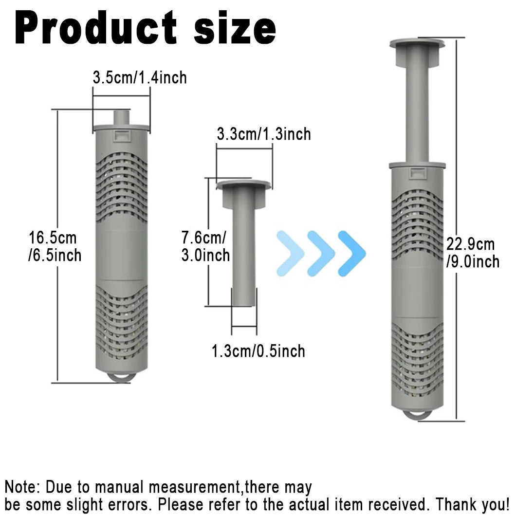 2pcs Bathtub Filter HOTUB Supply Spa Mineral Ion Cartridge Sticks Brings Fresh and Crystal Clear Spring Water