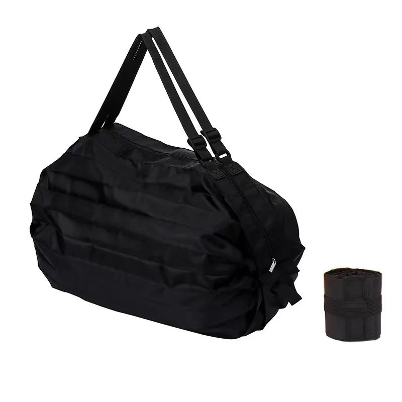 Portable Shopping Bag Large Capacity Foldable Storage Shoulder Bag Travel Handbags With Handle Outdoor EDC Camp Beach Bag