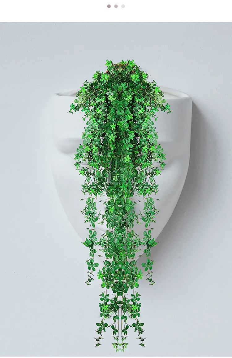 Silent Cheeks Ceramic Vase Creative Wall-mounted Plant Pots Table Decoration Flower Arrangement Floral Vase Room Aesthetic Decor