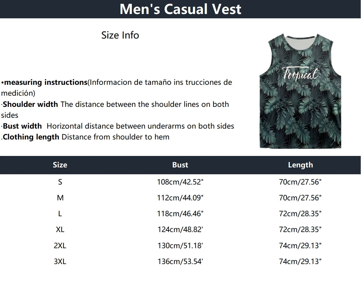 Retro Men's Vest Top 3D Print Plaid Striped Graphic Sleeveless Shirt Crew Neck Loose Streetwear Summer Fashion Casual Tank Tops