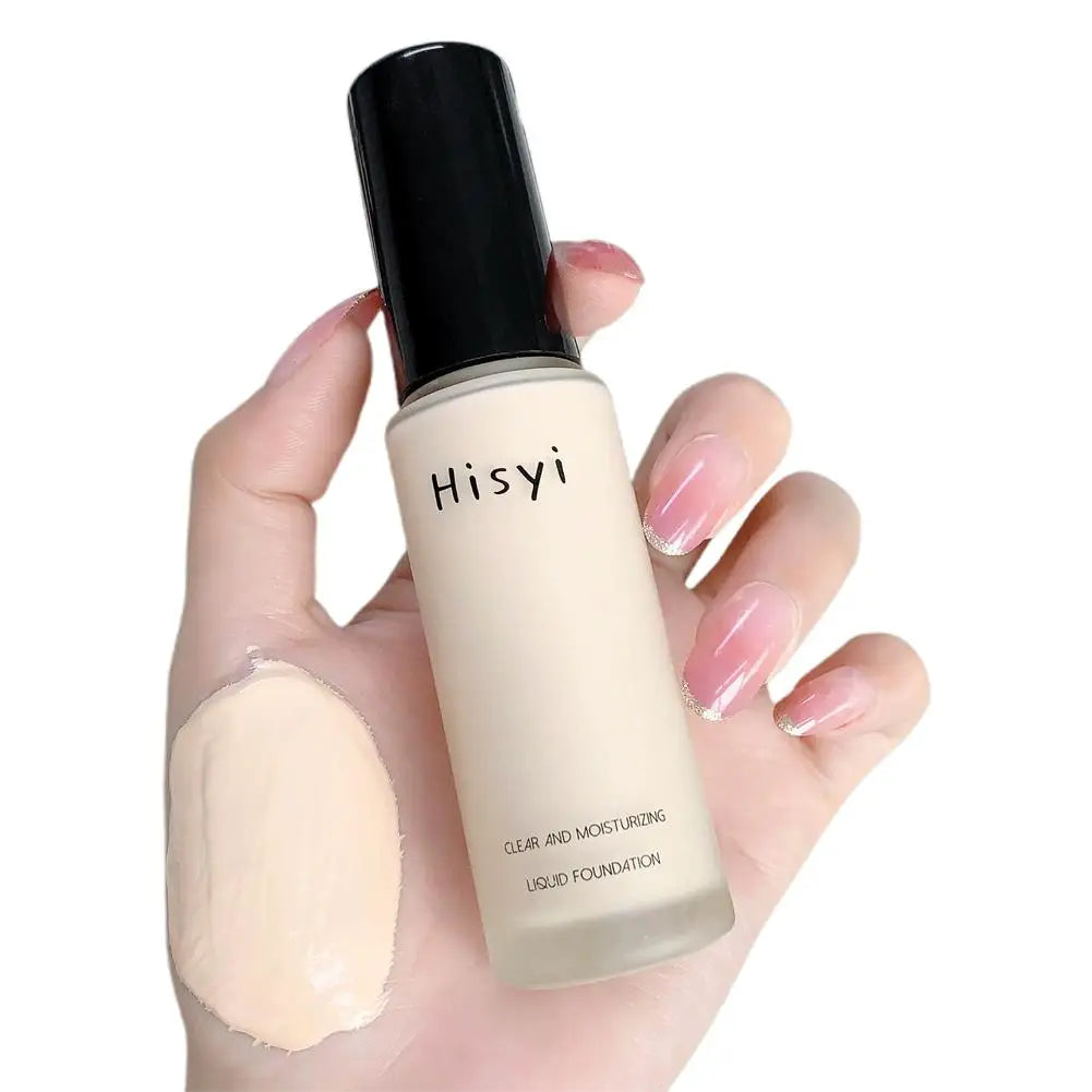 Full Coverage Liquid Foundation Natural Plain Face Cream Waterproof Concealer Base for Blemishes Liquid Foundation