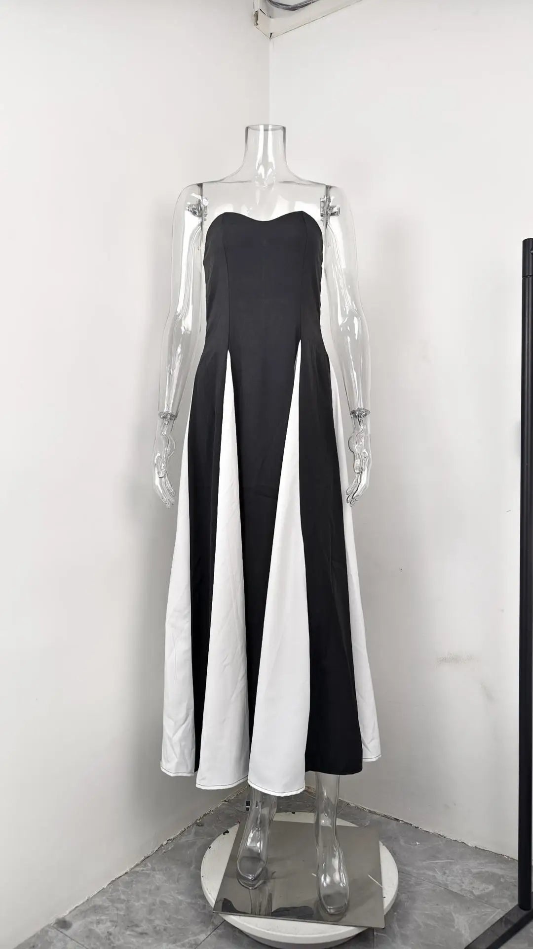 Summer U-neck Casual Female Vintage Elegant Spaghetti Strap Dress Women Elegant Solid Sleeveless A-line Midi Women's Dresses