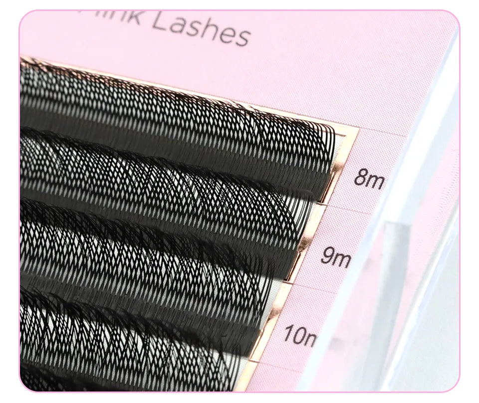 AGUUD Automatic Flowering 2D 3D 4D 5D W Shape Premade Fans Eyelash Extensions Natural Soft Individual Lashes Makeup Cilia