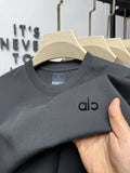 Luxury mens personalized brand classic letter design embossed short top summer sports breathable round neck seamless T-shirt top