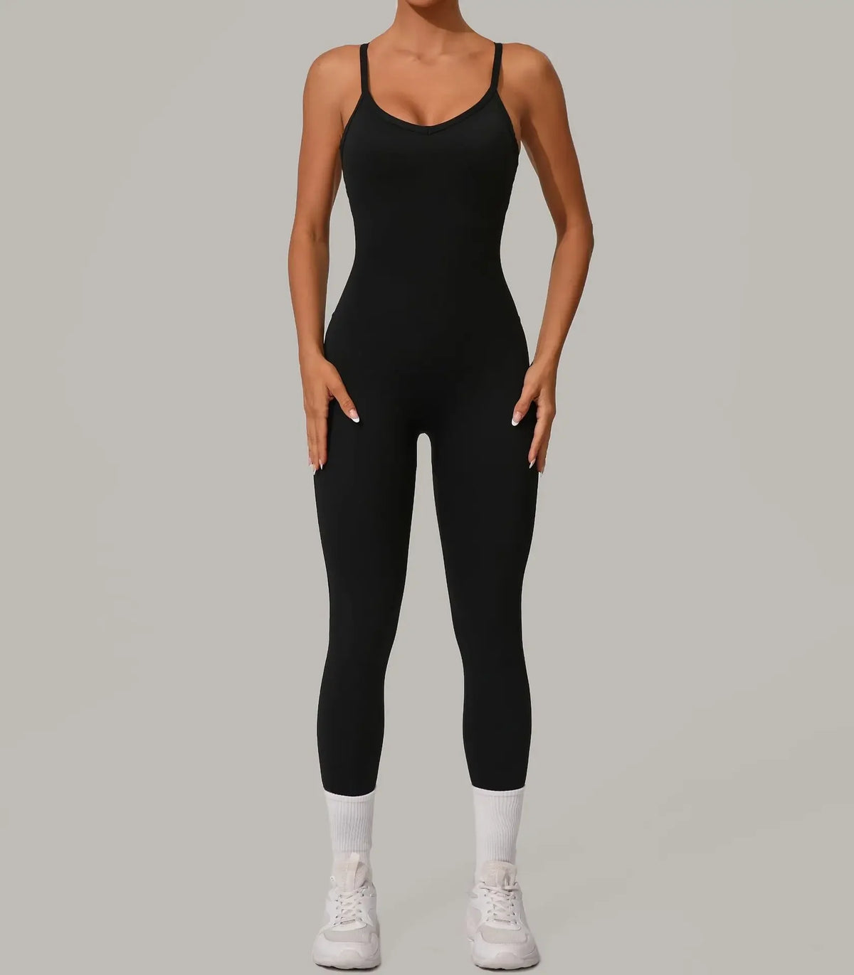 Wholesale Gym Clothes Woman Yoga Set Padding Women's Gym Jumpsuit Activewear Sportswear Push Up Fitness Sports Overalls Purple