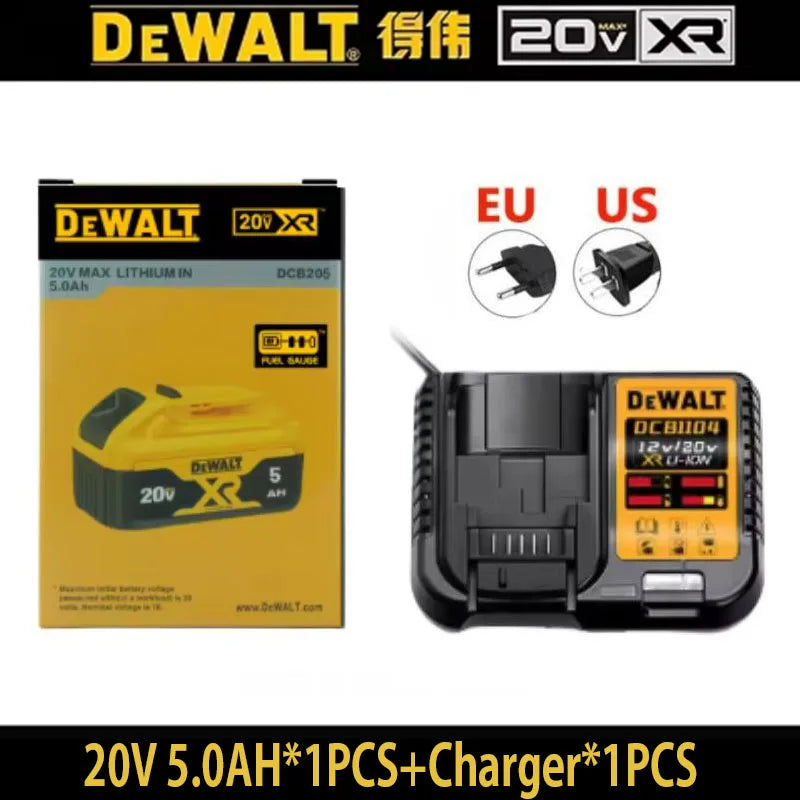 Q Original DeWalt 6Ah/5Ah/ 20V battery replaceable DCD887 DCD805 DCF860 Dcd796 DCG406 DCF880 DCF512 DCD805 power tools battery