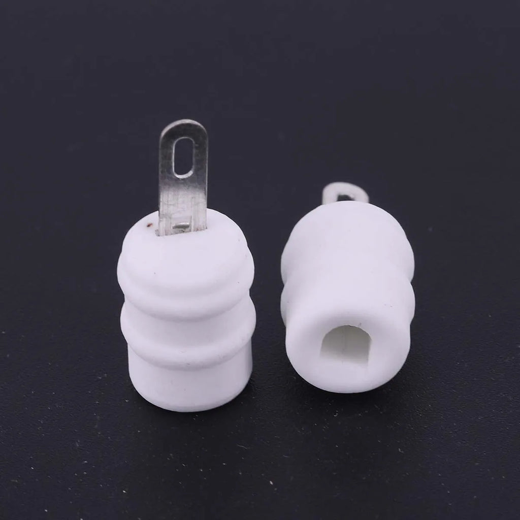 6.4mm 7.4mm 9mm 14mm Ceramic Vacuum Tube Anode Plate Grid Cap Hat For EL504 EL519 6P13P FU7 807 310A 845 6J1 805 811 572B FU29