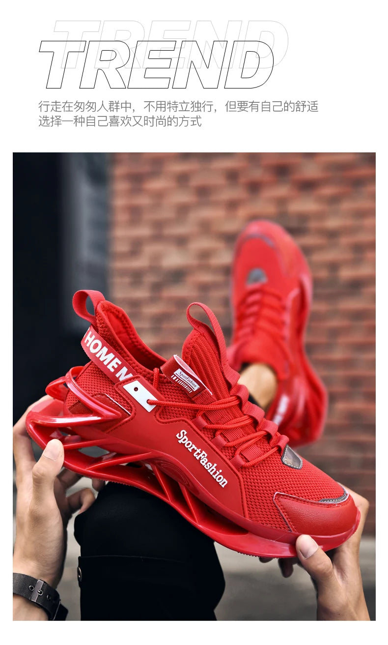 Casual Men's Sneakers Breathable Luxury Trainer Race Shoes Fashion Running Tenis for Men And Women
