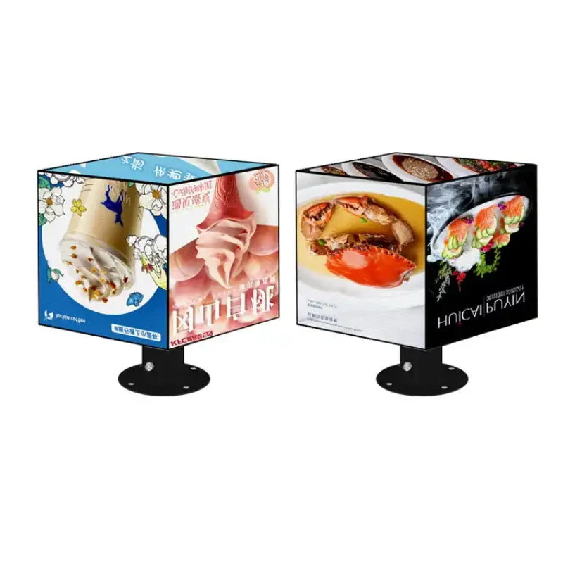 P2.5 Indoor 5 Sided 320x320mm LED Cube Smart Advertising LED Display for Retail Store