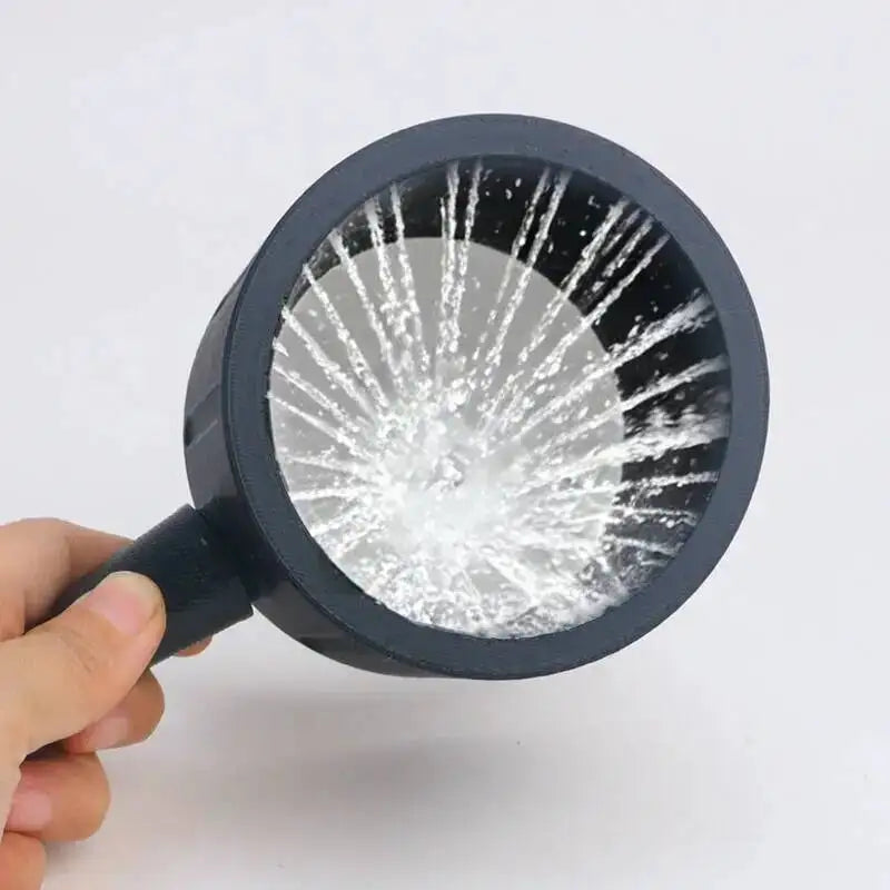 3D Printed Handheld Pet Shower Head High Pressure Spiral Nozzle Dog Cat Bath Flushing Massage Cleaning Grooming Tool