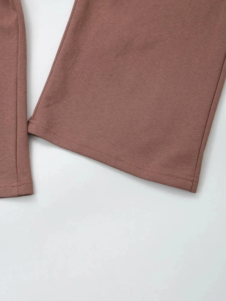 HH Women Vintage Solid Shirts Pant Sets O Neck Short Sleeve Shirts Top + Elastic Waist Loose Trousers Spring Commuting Suit