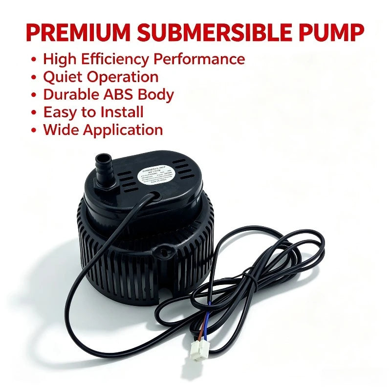 25W Household AD-1015D Mobile Environmentally Friendly Water Air Conditioner Fan Cooler Small Suction Pump OB-303C Screw Hole
