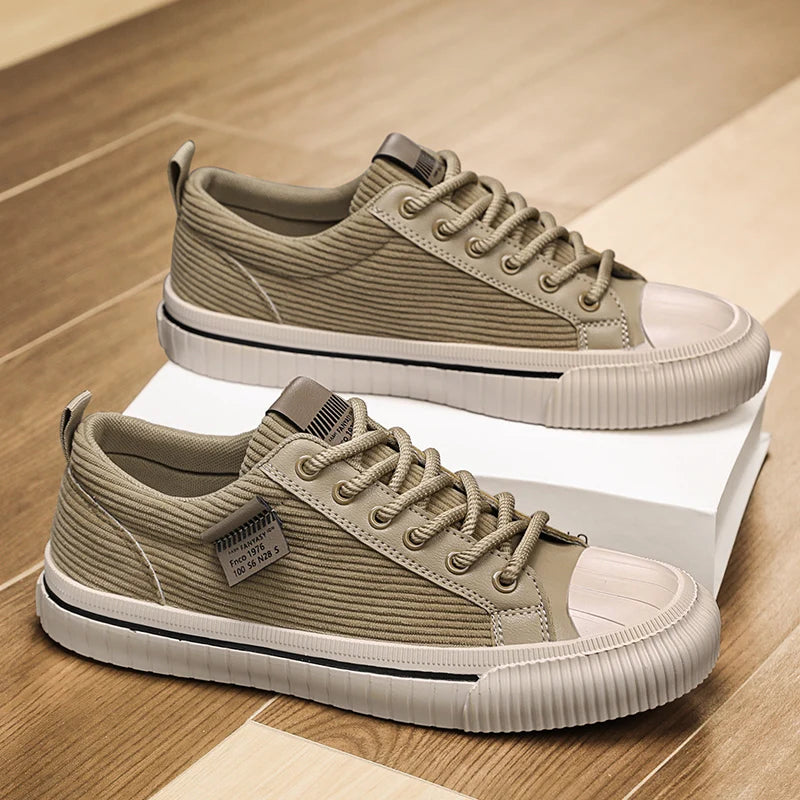Fashion Men's Walking Sneakers Outdoor Man Casual Shoes Breathable Lightweight Board Shoes Platform Sport Footwear Running Shoes