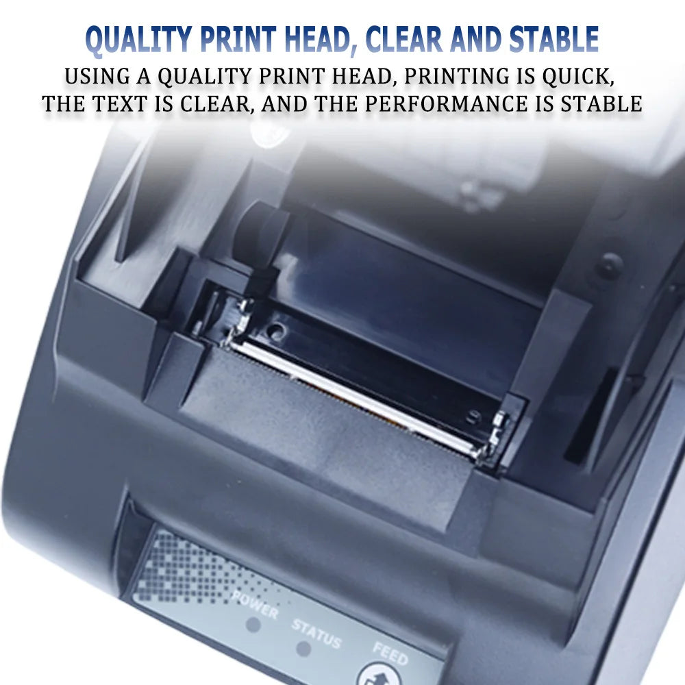 USB Thermal Receipt Printer POS Printer for Gold Densitometer Paper Width 58mm，Printing Speed 90mm/s