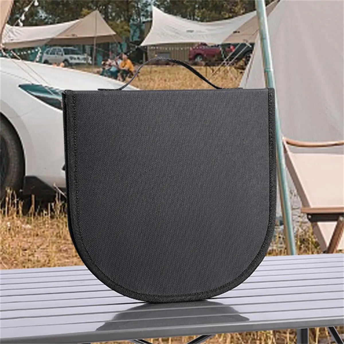 Camping Travel Cooking Utensils Organizer Travel Bag, Kitchen Cutlery Holder Spoon Fork Storage Rack Organizer Utensils