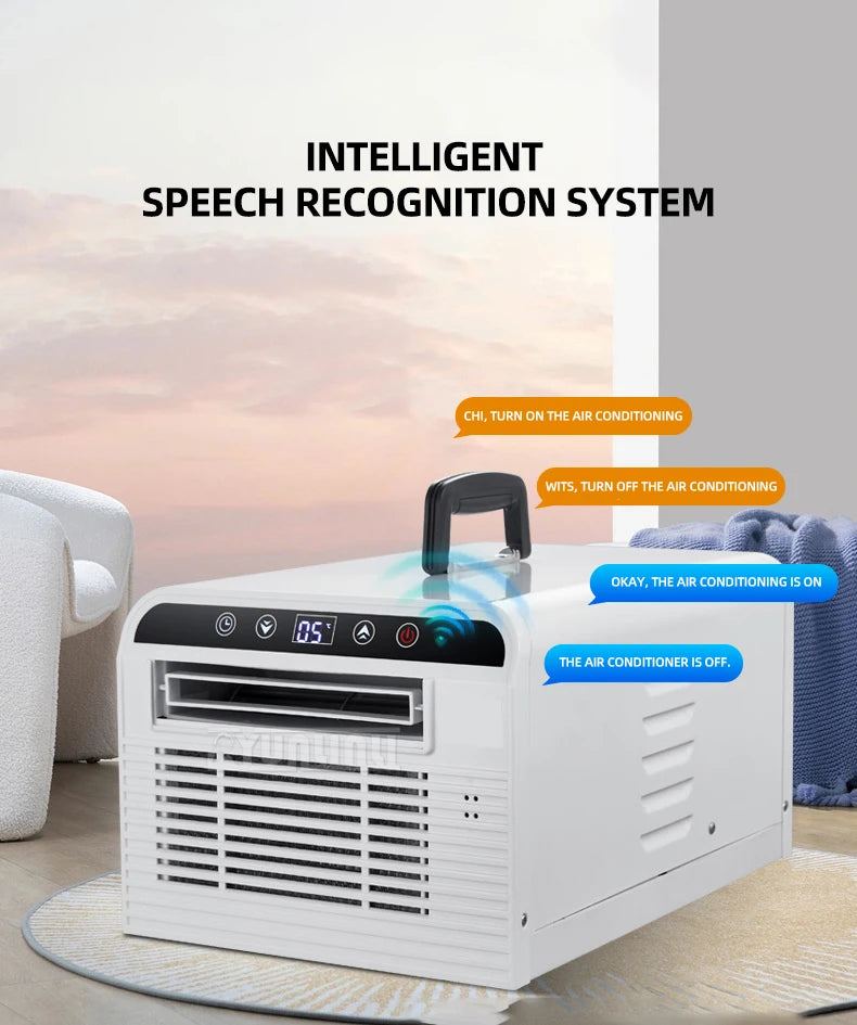 2500BTU Portable Air Conditioner Summer Pet Cooler Klima Sogutucu Drainage-free Mobile Air Conditioner