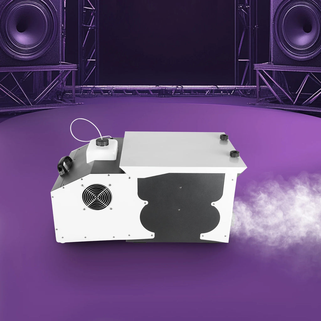 3000W 2L/67.63oz Fog Sprayer Stage Show Effect Ice Fog Producer Stage Fog Machine, Low Lying Smoking  for Creating Exciting Visual Effects Remote Control