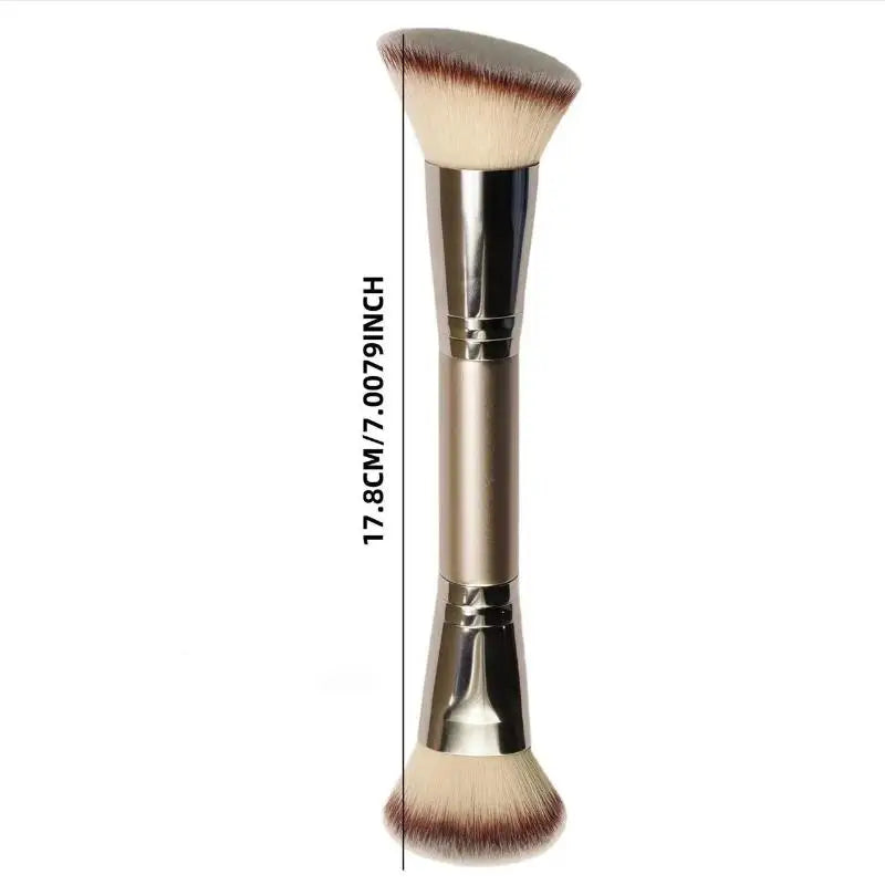 New Dual-Ended Foundation Brush Double-Ended Powder Blush Concealer Brush Contour Brush Blush Brush Makeup Brush Professional