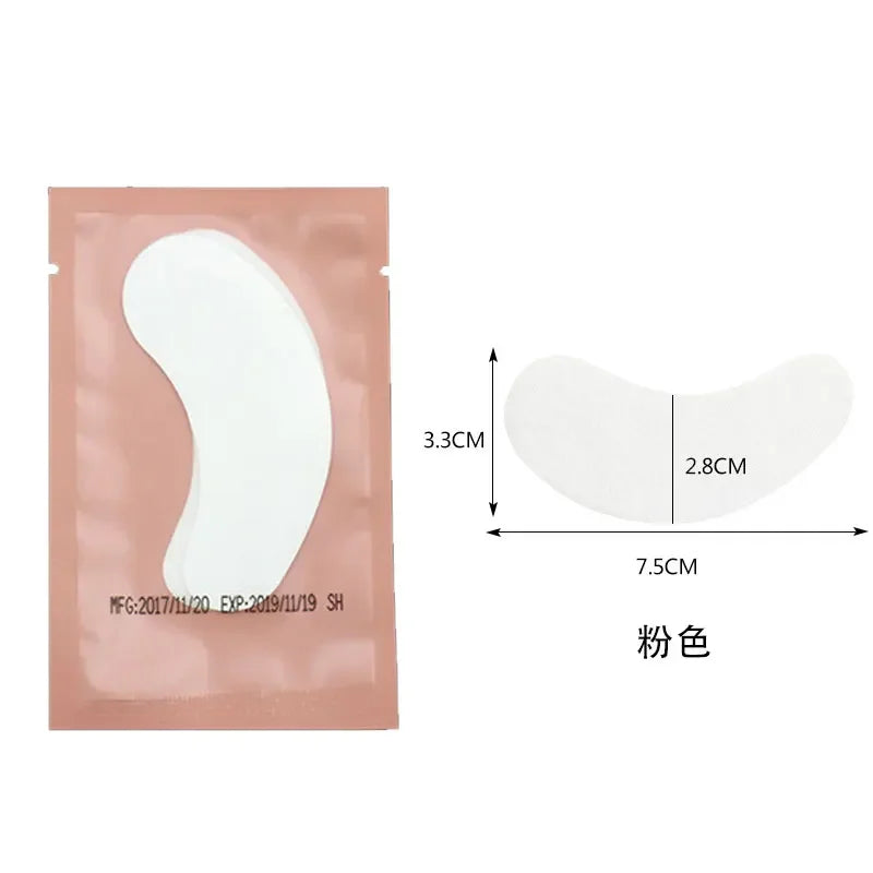 200 Pairs Eyelash Under Eye Patches Eye Pad Isolation Remove Hydrogel Eye Patch Sticker Gasket Eyelash Extension Makeup Tools