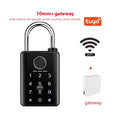 Tuya Smart Door Lock Fingerprint Padlock Password APP Card Key Unlock 7mm 10mm Smart Padlock Waterproof Electronic Lock
