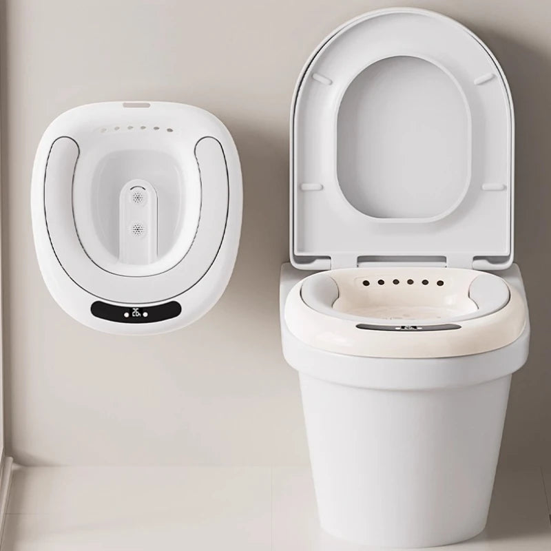 ‌Electric Hands-Free Bidet System,Antibacterial Detachable Basin Kit,ClinicalGrade Sitz Bath,Postpartum Herbal Steaming Solution