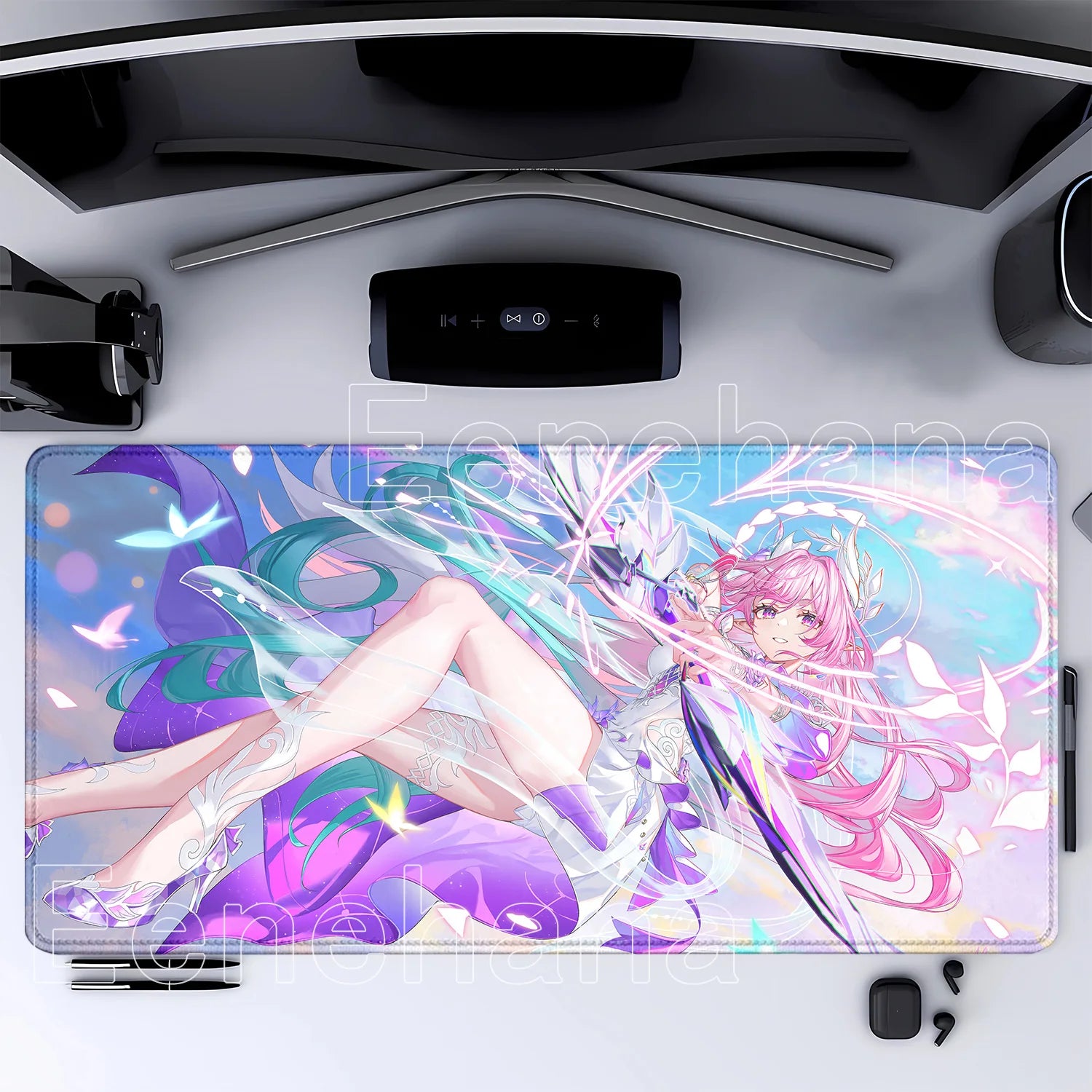 Mouse Pad Honkai Star Rail Cyrene HD printing Pretty Gaming Lock Edge Large Rubber Anime kawaii Mousepad Laptop offices Desk Mat