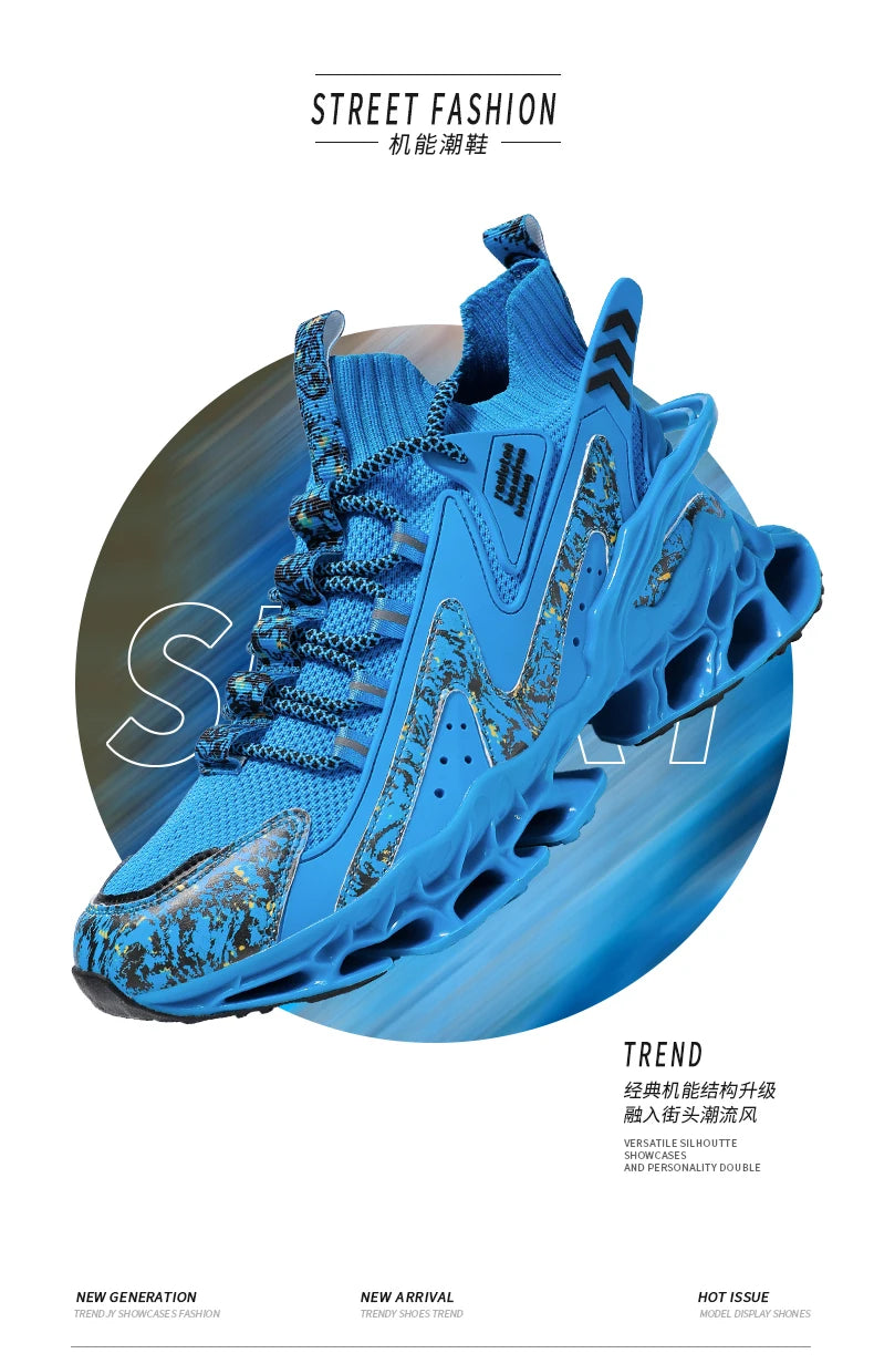 Casual Men's Sneakers Breathable Luxury Trainer Race Shoes Fashion Running Tenis for Men And Women