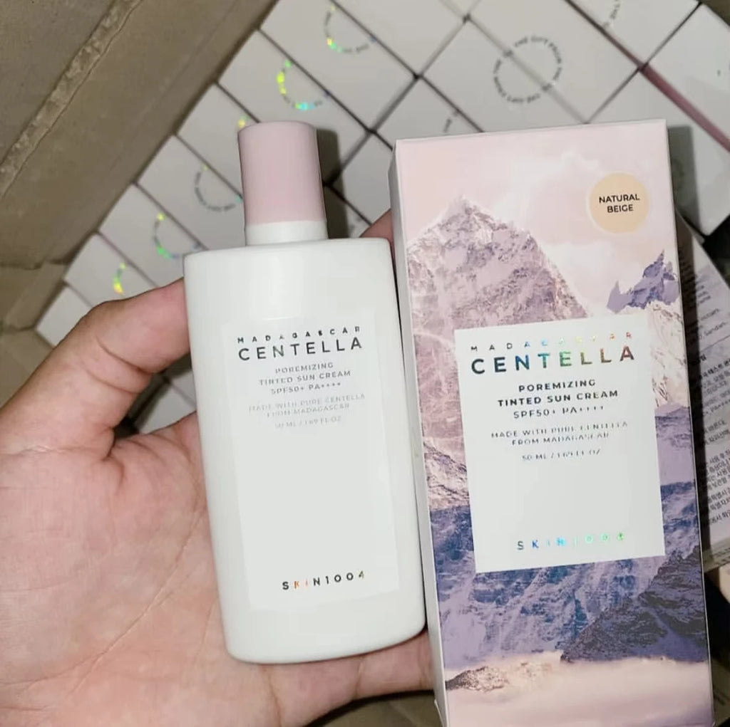SKIN1004 Centella Sunscreen Moisturizing Dry Sensitive Skin Soothing SPF50+Sunscreen 50ML Sweat Resistant Light And Non Greasy