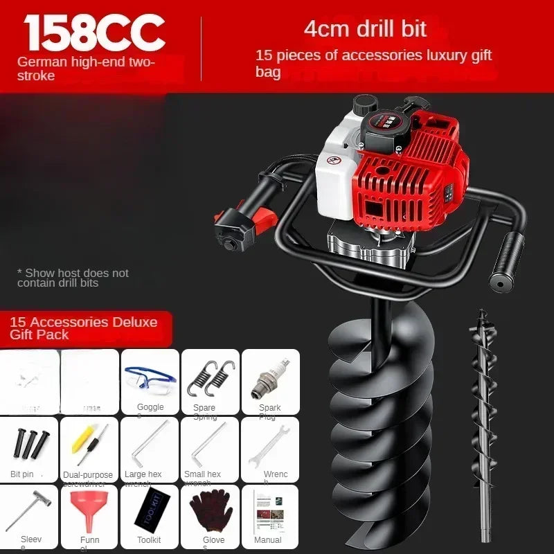 Effortlessly Dig Holes and Plant Trees with this Small Agricultural Hole Digging Tool