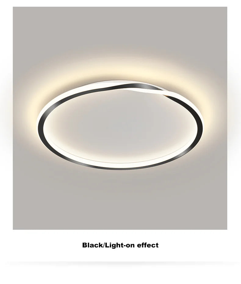 Modern LED Room Decoration Ring Ceiling Light Living Room Bedroom Dining Room Ceiling Lamp Indoor Lighting Decorative Lamps