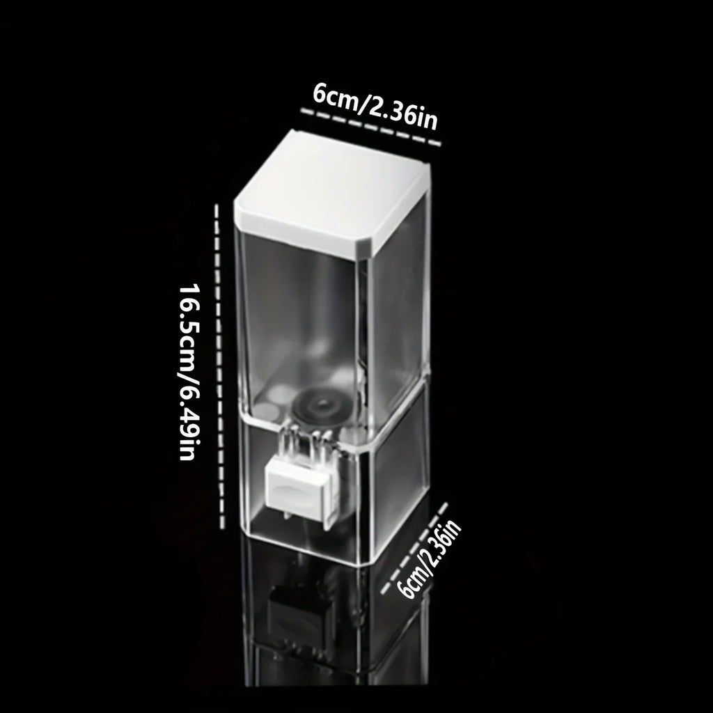 Transparent Wall-mounted Manual Soap Dispenser Household Bathroom Hotel Single-head Non-punching Hand Sanitizer Soap Dispenser
