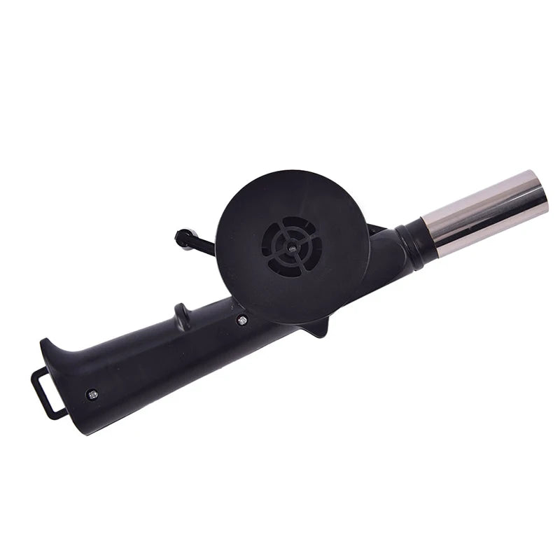 Blower Fire Camping BBQ Air Fan Barbecue Outdoor Cooking Picnic Grill Starter.
