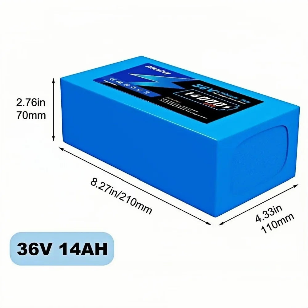 10S5P 36V 16000mAh Electric Scooter Lithium Battery 18650 Battery Pack 36V 12/16/20Ah Electric Scooter Electric Scooter Battery