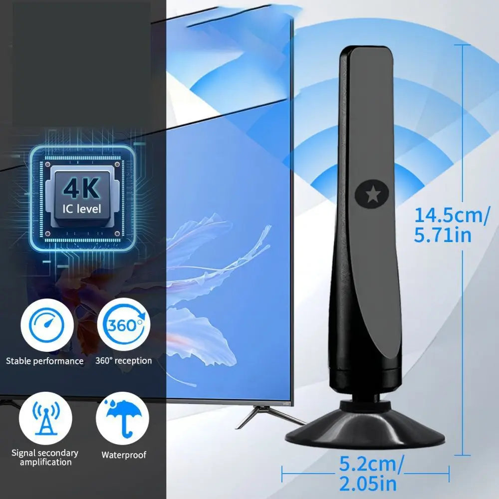 Professional 1080P Digital TV Antenna High-Definition Multiple Channels HDTV TV Antenna Universal Antenna Receiver Television