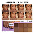 8 Shade Soft Matte Cream Concealer Palette Full Coverage Fade Dark Circles Blemishes Waterproof Long Lasting Oil Control Makeup