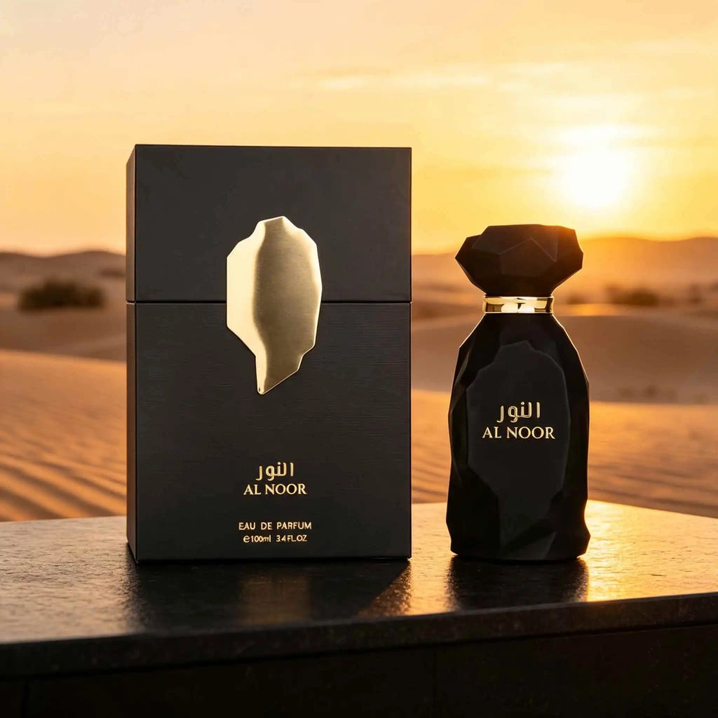 Arabiyat Prestige Al Noor Eau de Parfum 100ml, Long-Lasting Oriental Fragrance, Unisex Perfume, Ideal for Business Evenings & Gifting.