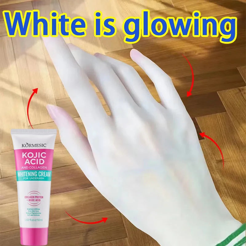 Whitening Cream Private Parts Underarm Bleaching Serum Whiten Butt Knee Brighten Inner Thigh Intimate Parts Dark Remove Melanin