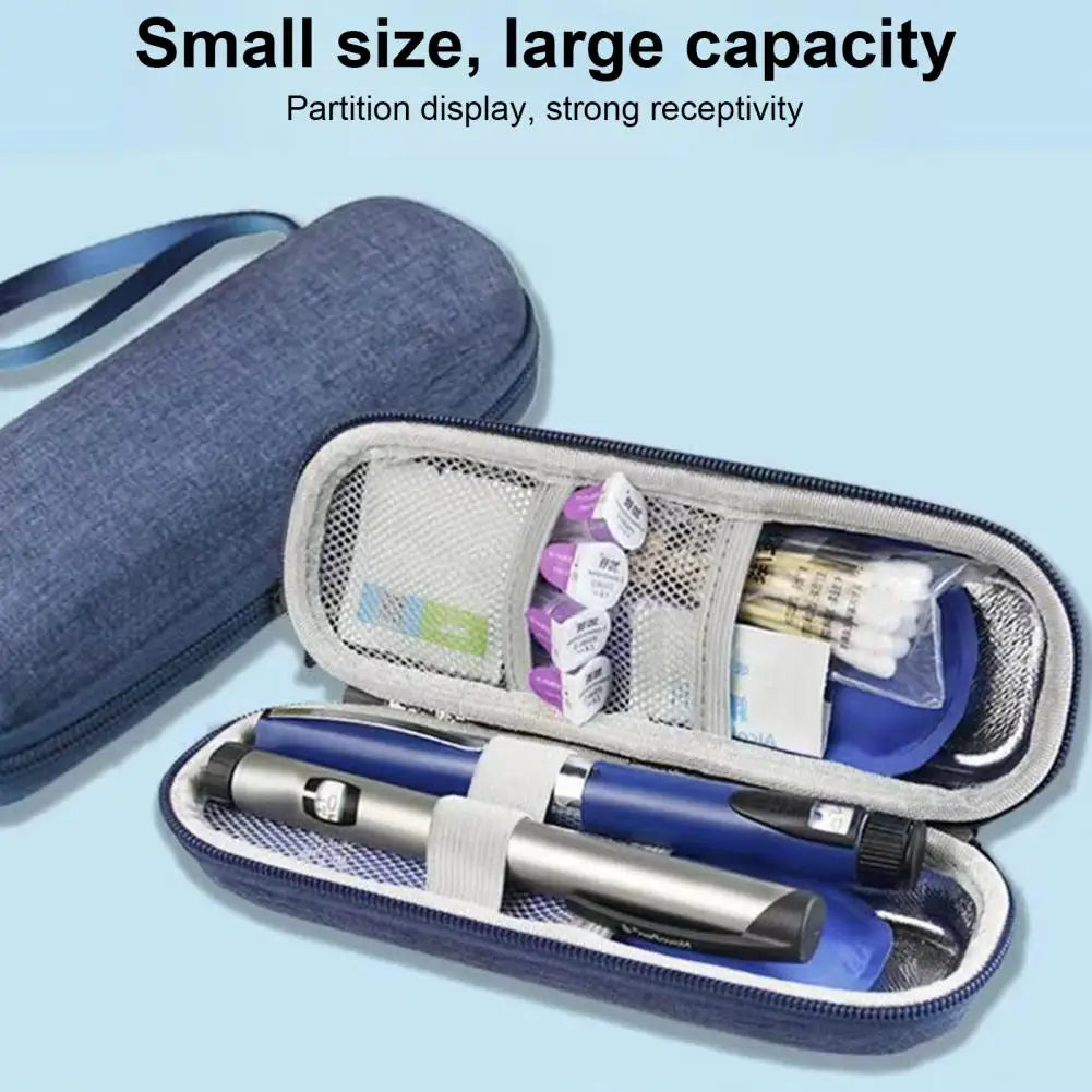Insulin Cooler Travel Case Diabetic Medication Storage Bag Insulated Cool Organizer for Insulin Pen And Supplies Portable Coolin
