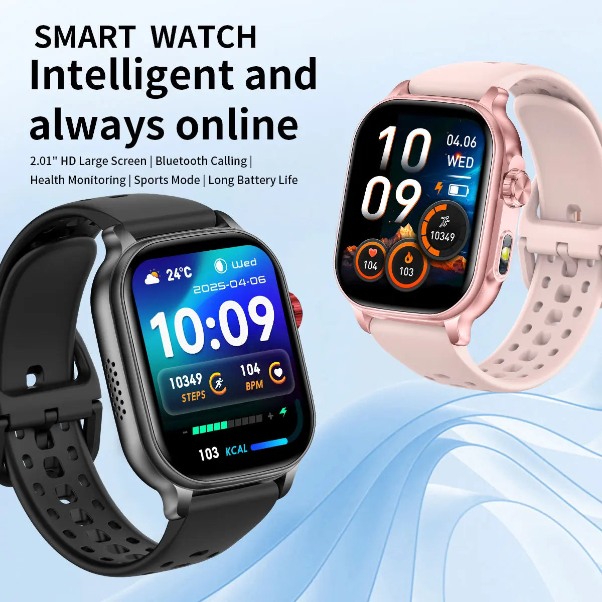 New1400mAh Military Grade Smart Watch 600 hours Battery Life 5ATM Waterproof BT Call Alert LED Flashlight 100+Sports Watches Men