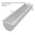 Long Style Bread Mousse Cake Mold Round Trigon Ladder Wavy Flower Shape Aluminium Dessert Steaming Moulding DIY Kitchen Gadgets