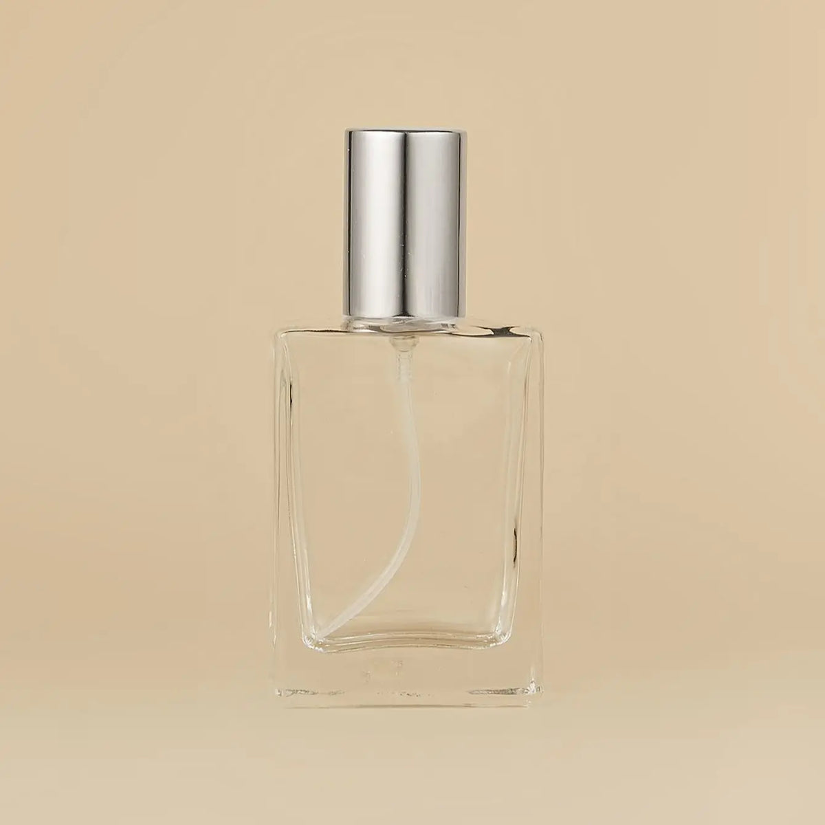 30ml Screw Square Glass Spray Qerfume Dispenser Cosmetic Packaging Empty Bottle Liquid Pressing Sprinkler Perfume Bottle