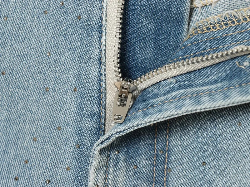MUJER Denim Mini Shorts Women High Waist Bermuda Shorts Woman Summer Jeans Shorts for Women Streetwear Casual Women's Shorts