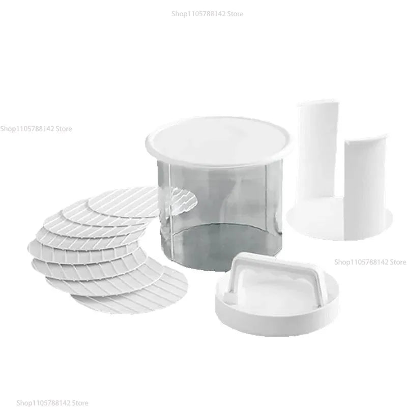 Burger Patty Maker tool,Storage Containers for making hamburger patties Hamburger for BBQ - Burger Shaper for Meat