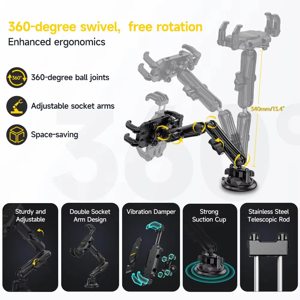 Ulefone UAN02 Armor Mount Max Car Phone Tablet Holder/For Armor Pad 3 Pro/Armor Pad Pro/Armor Pad 4 Ultra