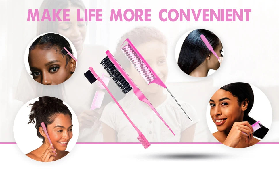 Styling Hair Wax Stick Broken Back Hair Smoothing Finishing Solid Wax Fast-drying Waterproof Lace Adhesive Pre-closure Wig Glue
