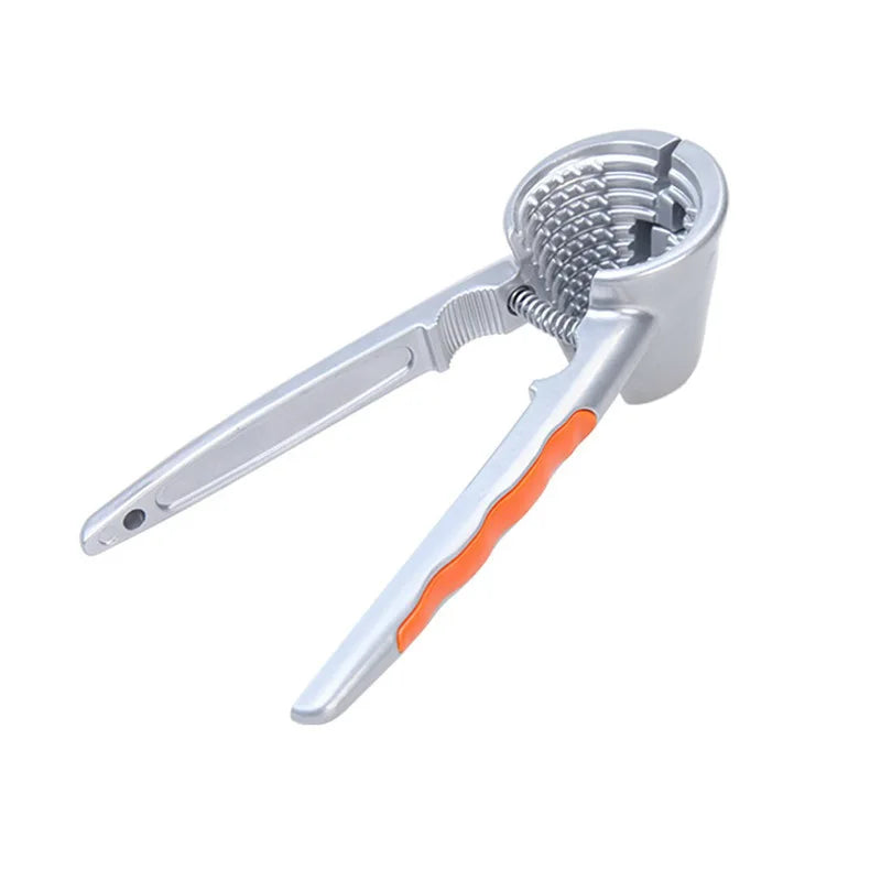 Nut Crackers with Non Slip Handle Easy Walnut Dried Fruit Opener for Home and Restaurant Multipurpose Walnut Plier Clip Tool