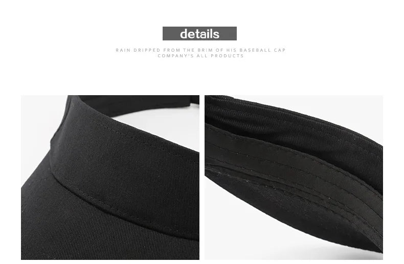 Fashionable and simple solid color visor cap for men, outdoor duckbill cap, Japanese style breathable sun protection