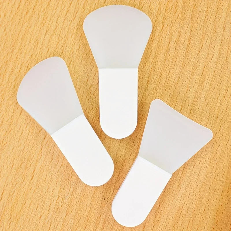 Makeup Mask Brush 3 Pieces Mask Applicator Brush Soft Silicone Brush, Mini Makeup Spatula Facial Beauty Tool Set, Facial Mud