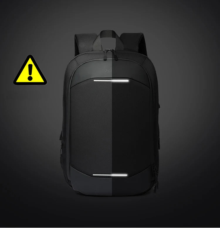 Laptop Backpack Laptop Thin Laptop Bag Unisex 14-Inch Simple Business Backpack Lightweight Casual Expandable School Students Bag