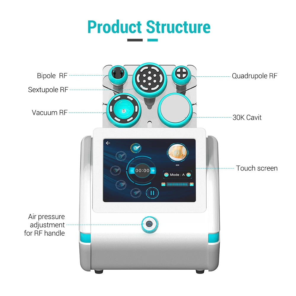 OEM/ODM Quick Slim 30k s Body Shape Cavitations Slimming Machine 30k Vacuum Rf Skin Tightening & Fat Loss Machine 5 in 1